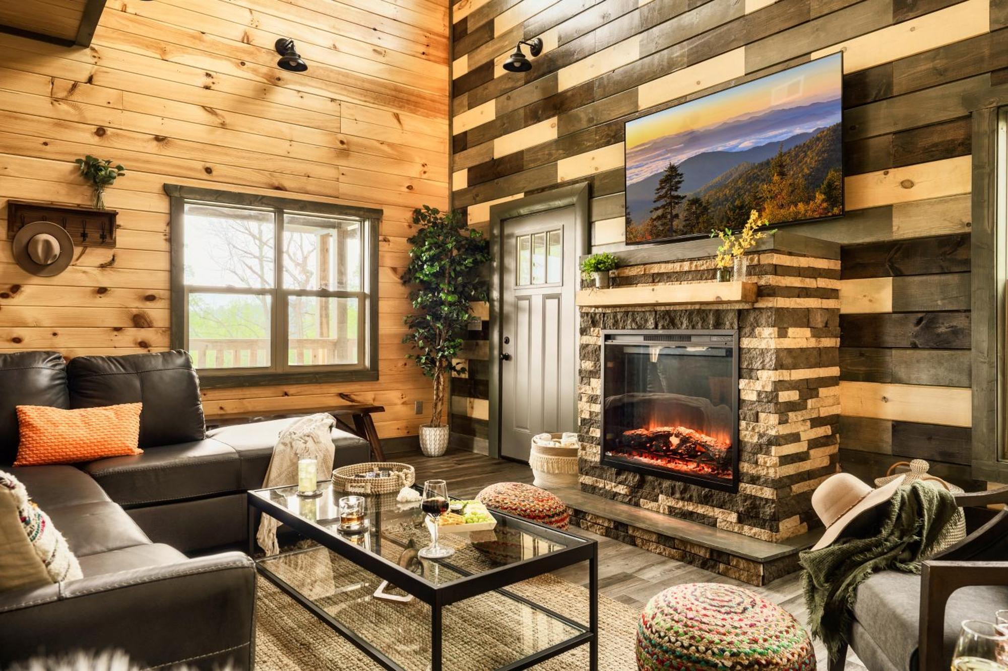 Mountainscape - Brand New Cabin W Views - Hottub - Firetable - Ps5 - Pooltable - 3 Pools Gatlinburg Exterior photo